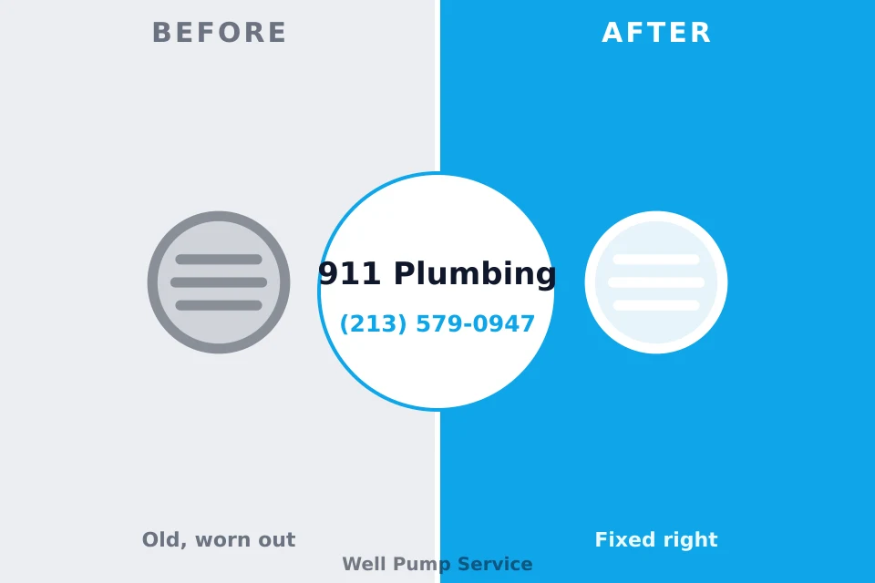 Before and after: plumbing repair Hartsville, TN